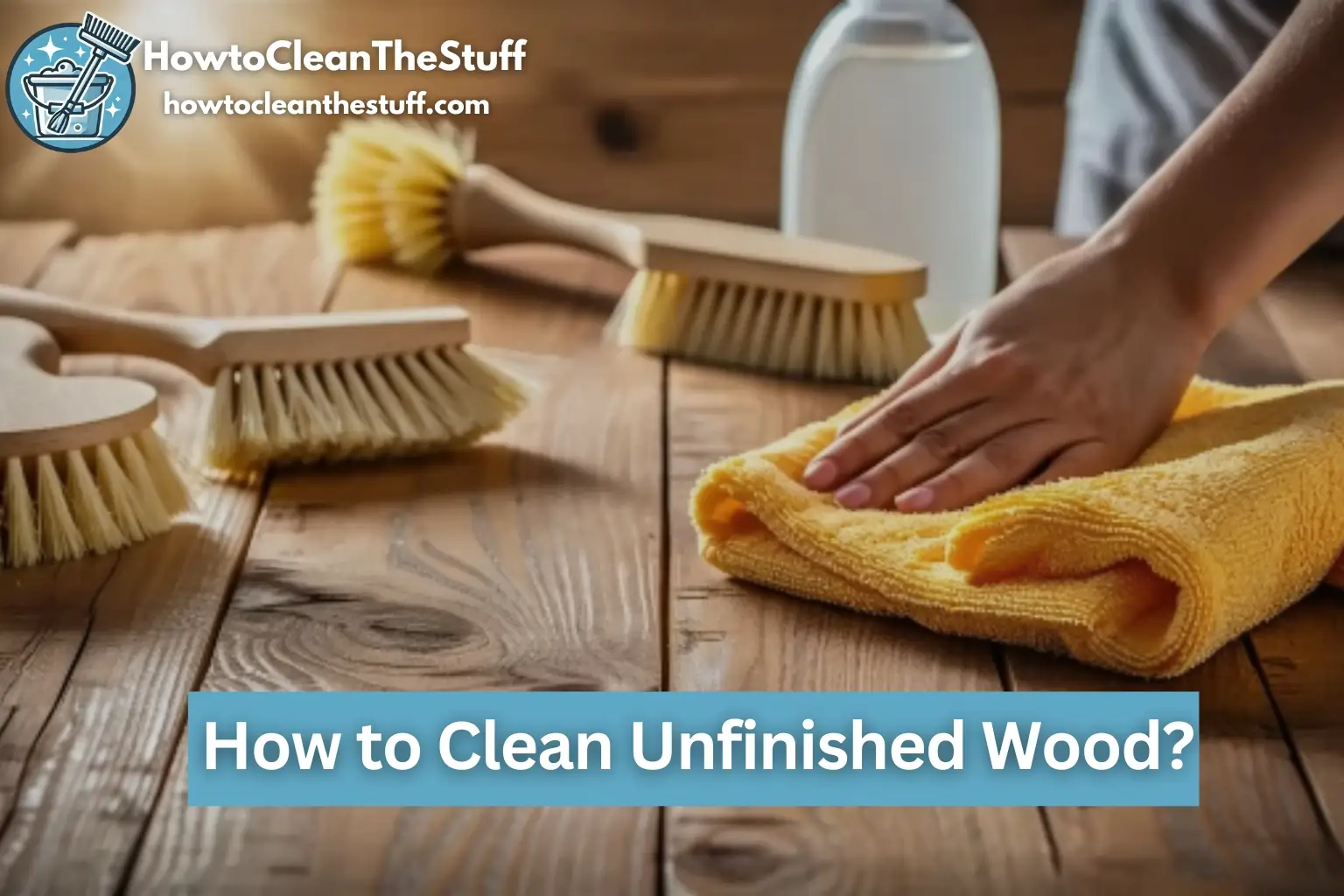 How to Clean Unfinished Wood