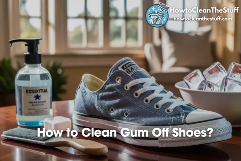 How to Clean Gum Off Shoes