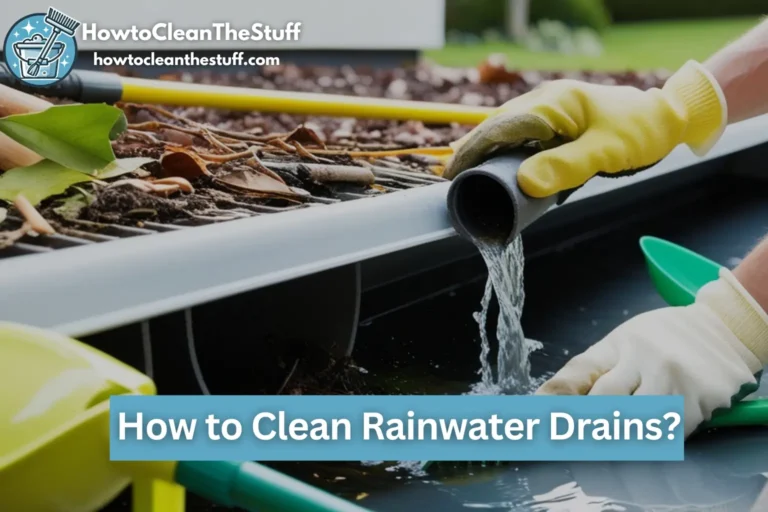 How to Clean Rainwater Drains